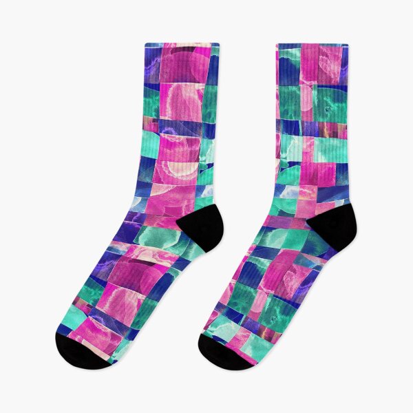 Item preview, Tartan watercolor pink designed and sold by Alessandro Remo Mazzoni Remotextiles.