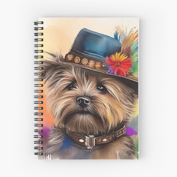 Item preview, Cairn Terrier In A Posh Hat designed and sold by Wolfheartart.