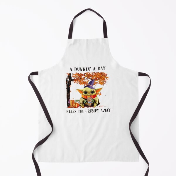 Item preview, Babyyoda Hug Dunkin Donut Coffee A Dunkin A Day Keep The Grumpy Away designed and sold by StaytonCoons.