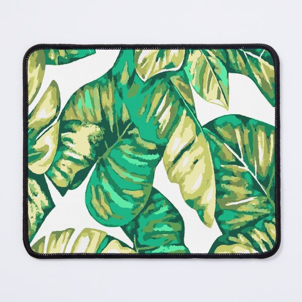 Item preview, Tropical Leaves Of Banana and Monstera Green Khaki Cut Out designed and sold by taiche.