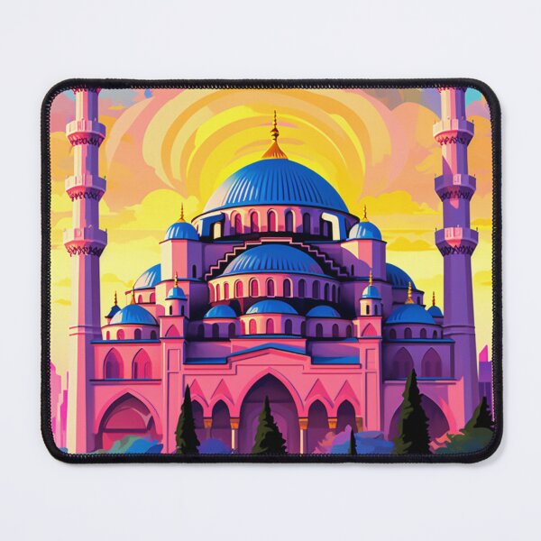 Item preview, A Pop Art Travel Print of Istanbul - Turkey designed and sold by StudioRedKoala.