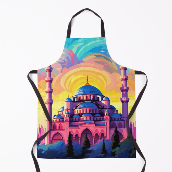 Item preview, A Pop Art Travel Print of Istanbul - Turkey designed and sold by StudioRedKoala.