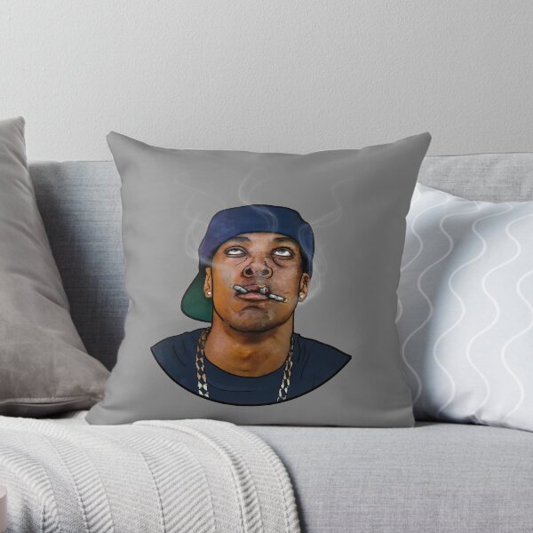 Smokey from Friday Throw Pillow