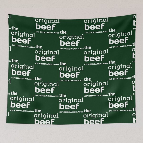 Item preview, The original beef of Chicagoland  designed and sold by sarinajerdem.