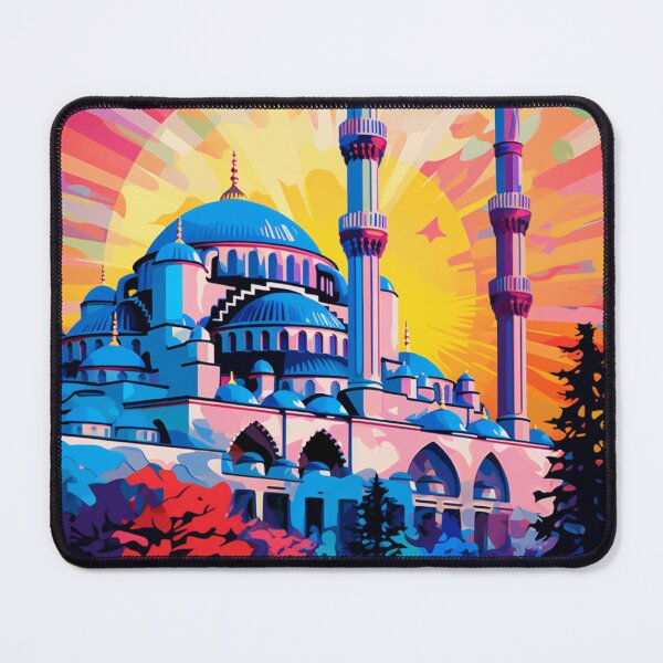 Item preview, A Pop Art Travel Print of Istanbul - Turkey designed and sold by StudioRedKoala.
