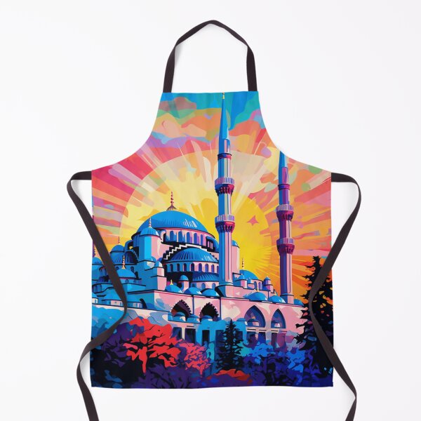 Item preview, A Pop Art Travel Print of Istanbul - Turkey designed and sold by StudioRedKoala.