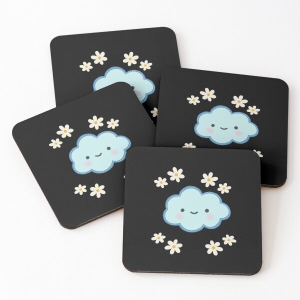 Item preview, Happy cloud with flowers designed and sold by CCEINnoc.