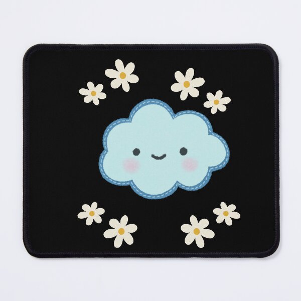 Item preview, Happy cloud with flowers designed and sold by CCEINnoc.