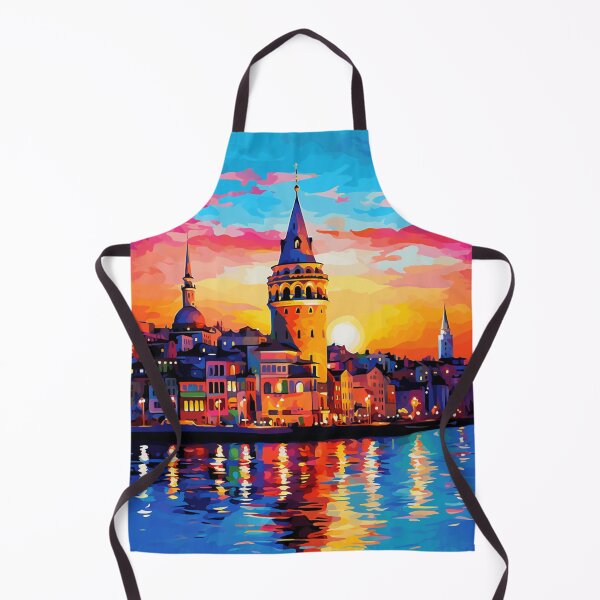 Item preview, A Pop Art Travel Print of Istanbul - Turkey designed and sold by StudioRedKoala.