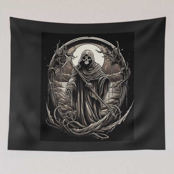 Item preview, Halloween Skull Death - Christian designed and sold by MarcinCollie.