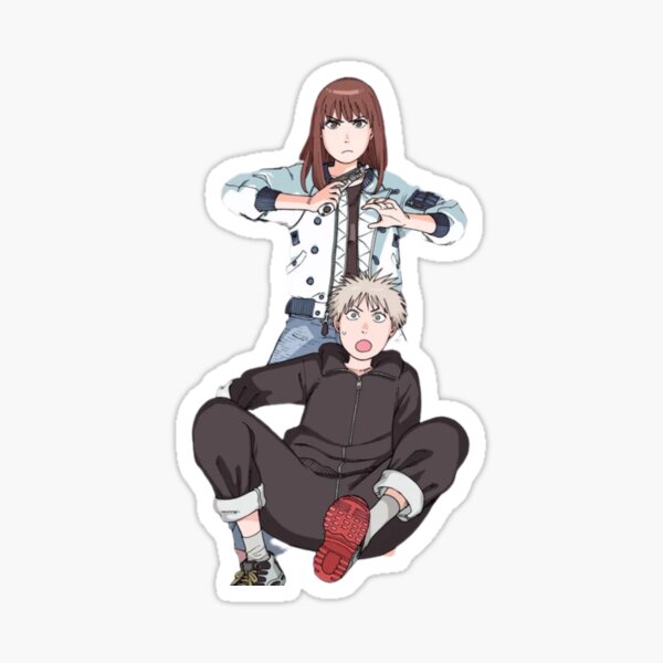 Heavenly Delusion Characters Kiruko And Maru Sticker for Sale by Luz J  Lape