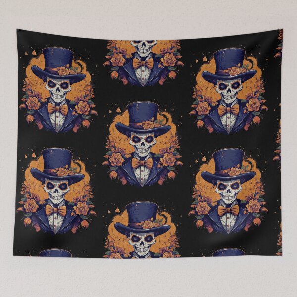Item preview, Skeleton in a suit designed and sold by Dominika Bednarska.