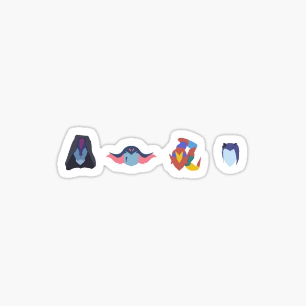 Voltron Galra Lady Generals- Galra Purple Sticker