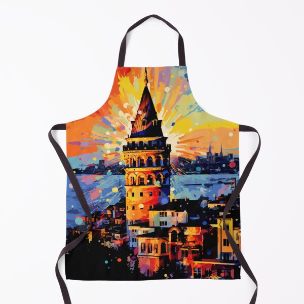 Item preview, A Pop Art Travel Print of Istanbul - Turkey designed and sold by StudioRedKoala.