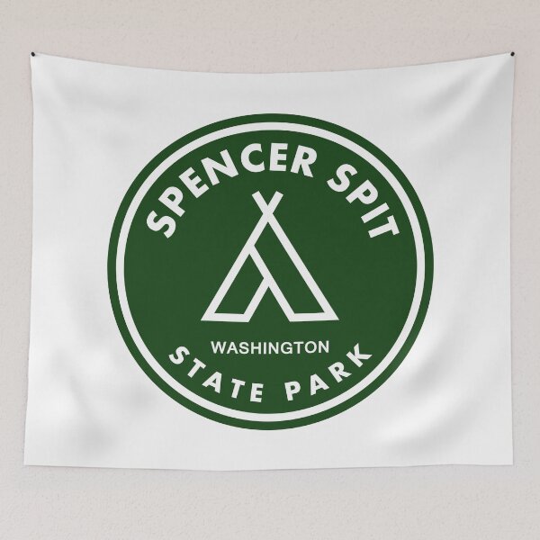 Item preview, Spencer Spit State Park Washington Tent designed and sold by bivenart.