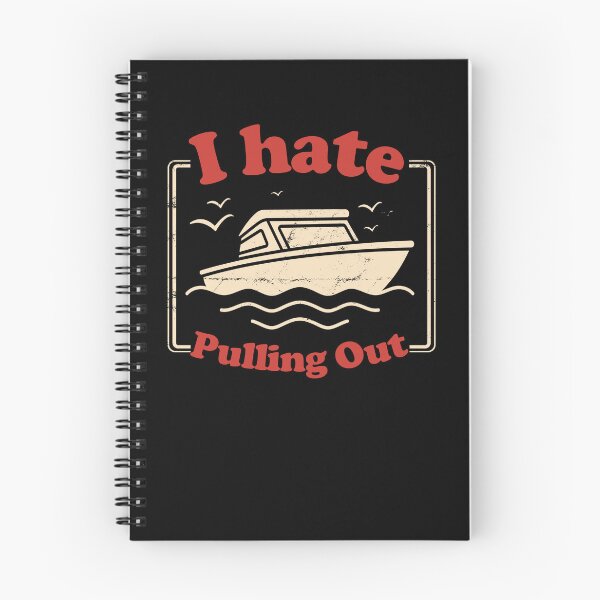 Item preview, I Hate Pulling Out Boat Men's I Hate Pulling Out Gear designed and sold by DynamicDesign.