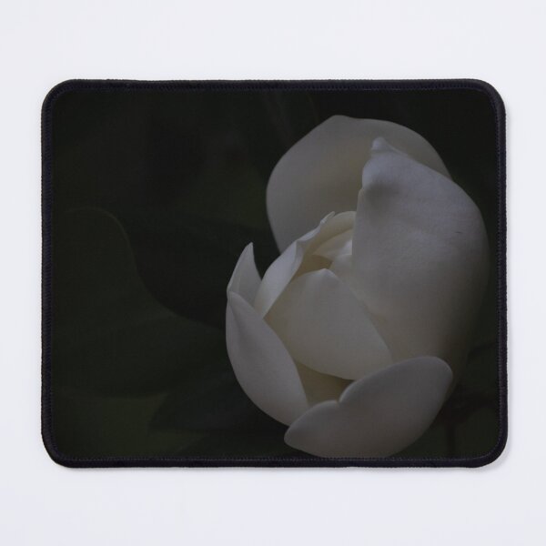 Item preview, White bloom over black background designed and sold by BigBadJogr.