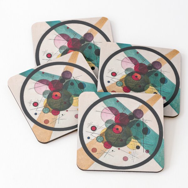 Item preview,  Kandinsky | Circles In Circles  designed and sold by BossyCatHome.