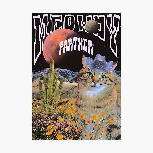 Item preview, Meowdy partner designed and sold by ScifiMeci.