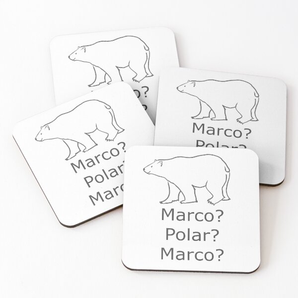 Item preview, Marco Polar Bear White Sea Bear Marco Polo designed and sold by podartist.