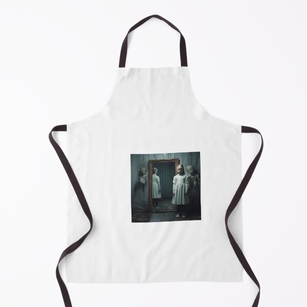 Item preview, a little girl standing in front of a mirror designed and sold by Dark Fantasy Store.