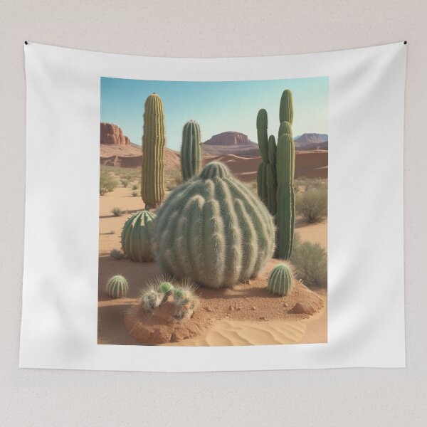 Item preview, desert with cacti designed and sold by Majkel & Majkel.