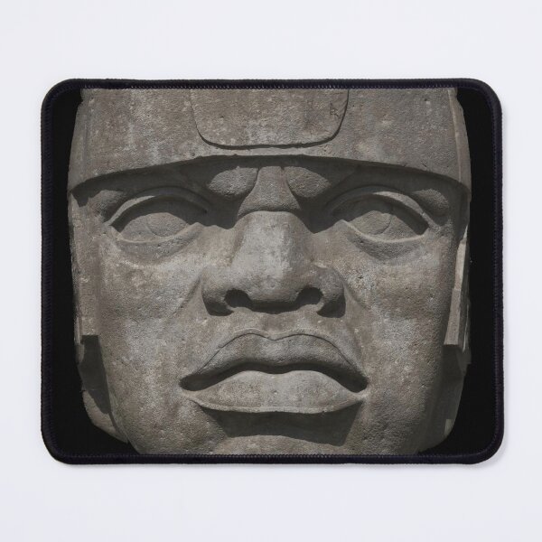 Item preview, Ancient Olmec Head  designed and sold by LifeSpice.