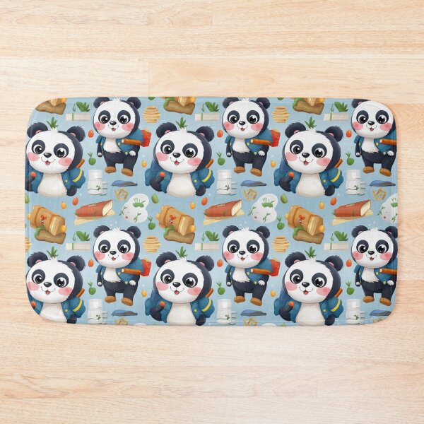 Item preview, Panda Go to School - Seamless designed and sold by PandaPlanner.