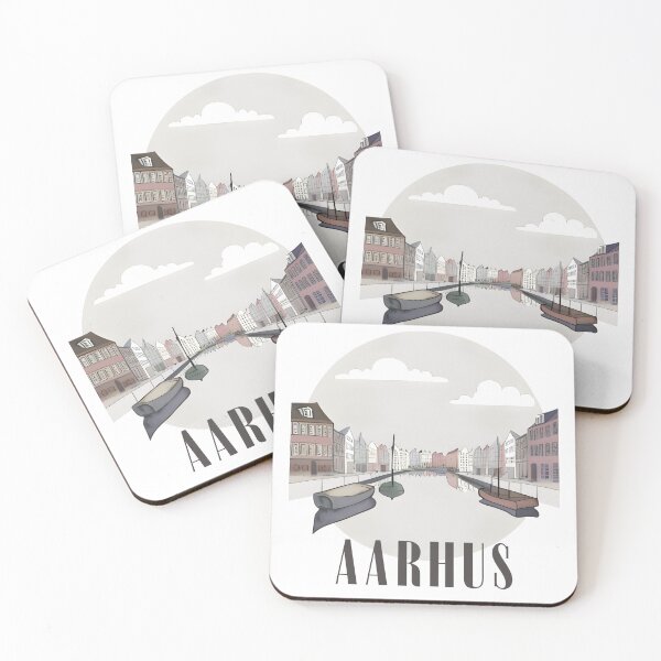 Item preview, Aarhus City Denmark designed and sold by AmeliArtwork.
