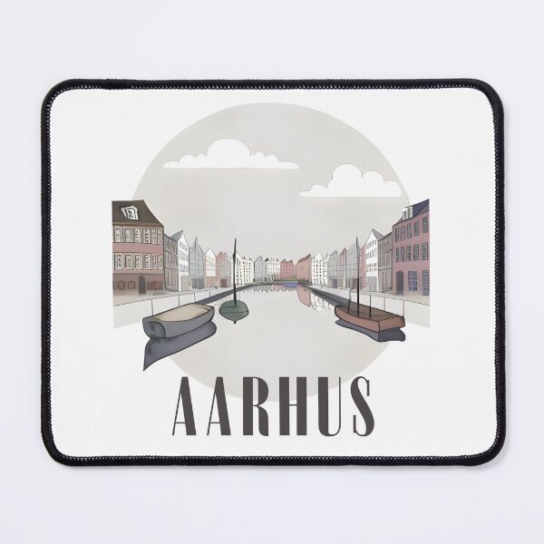 Item preview, Aarhus City Denmark designed and sold by AmeliArtwork.