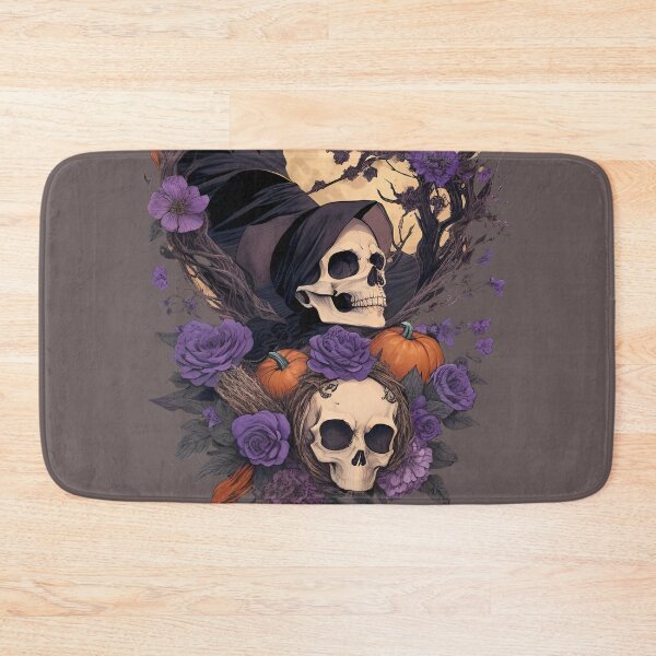 Item preview, Halloween night skulls designed and sold by DRAGONFIASCO.