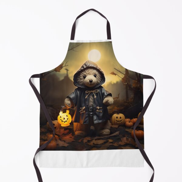 Item preview, Halloween teddy bear in the forest designed and sold by MugManiaMalta.
