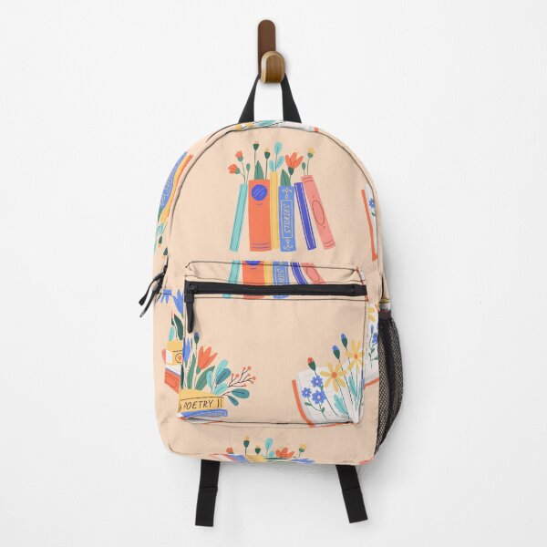 Item preview, Open Book with Florals Pattern designed and sold by Wordsmith-Wear.