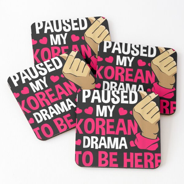 Item preview, K-Drama I Paused My Korean Drama To Be Here Kdrama designed and sold by DianeGibbs.