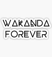WAKANDA FOREVER Sticker