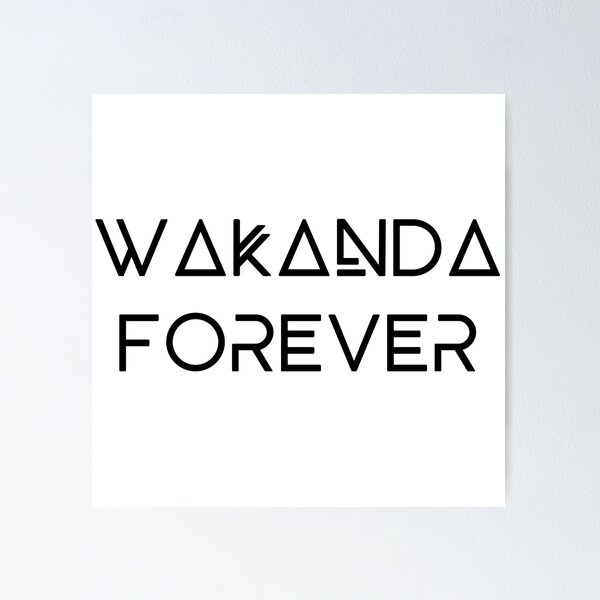 Item preview, WAKANDA FOREVER designed and sold by GF Design.