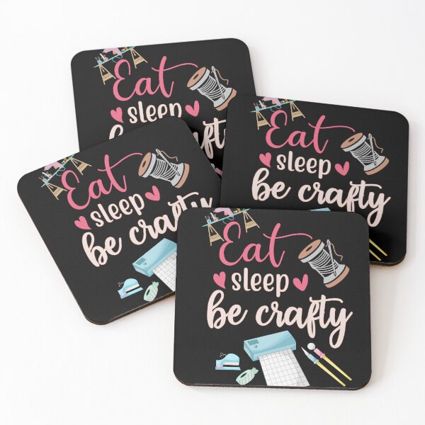 Item preview, Eat Sleep Be Crafty designed and sold by Ketique.