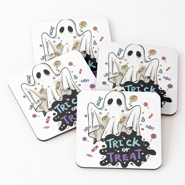 Item preview, Trick or Treat - Halloween Ghost  designed and sold by Dominika Bednarska.