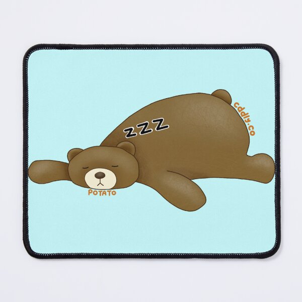 Item preview, Sleepy Potato Bear designed and sold by cddlydotco.