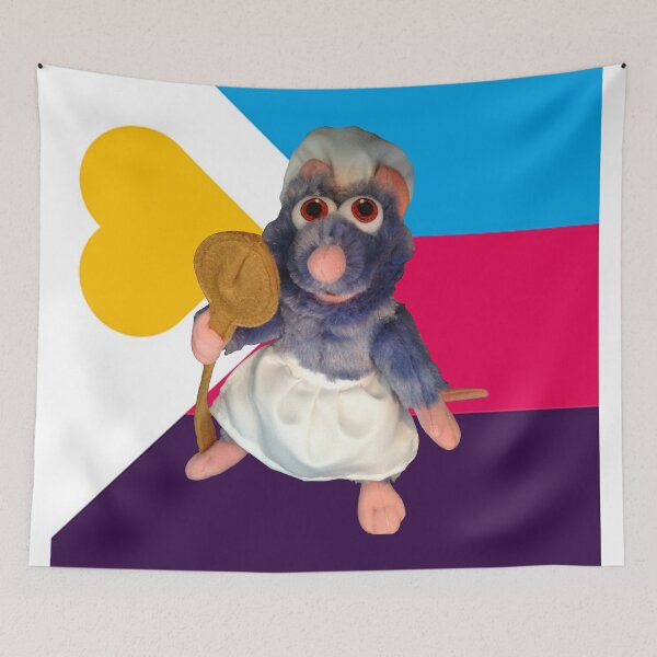 Item preview, Ratatouille Polyamorous Rights (new flag) designed and sold by casserolestan.
