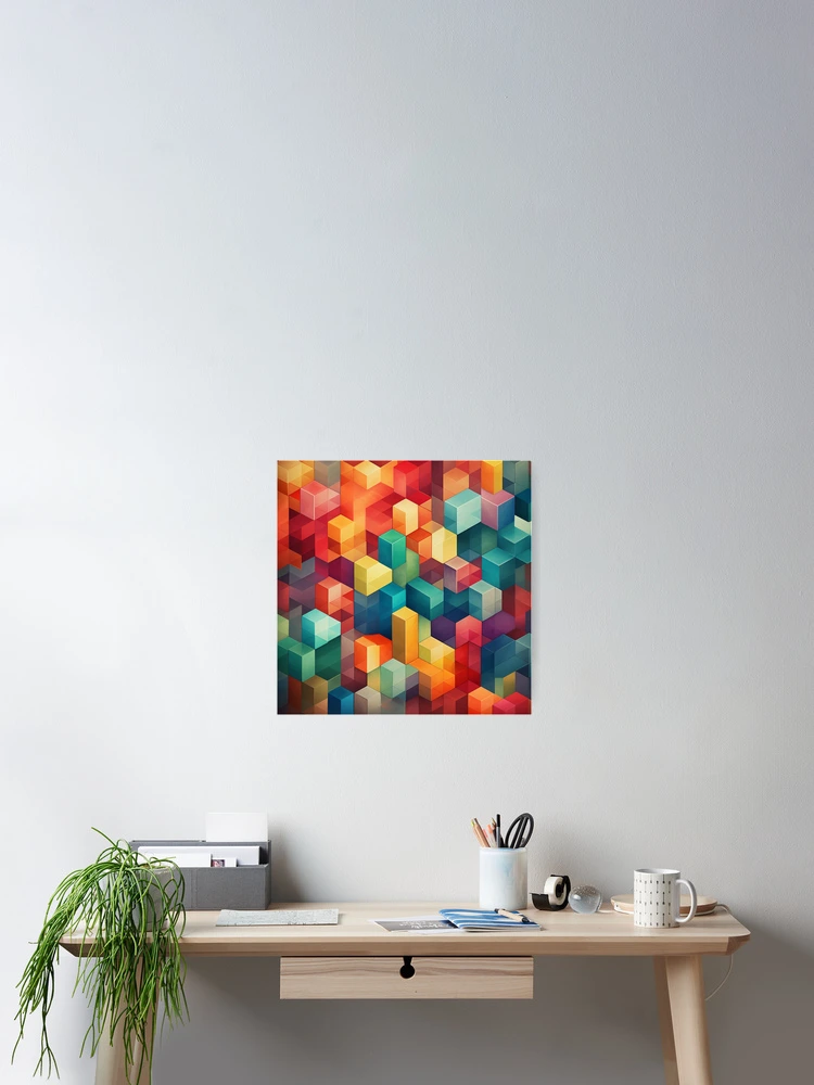 Thumbnail 2 of 3, Poster, abstract pattern designed and sold by patternshoprad.