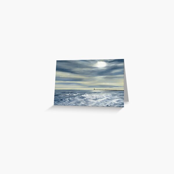 Item preview, Breaking Waves Roker designed and sold by GillGillIllustr.