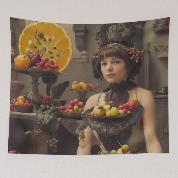 Item preview, Baroque kitchen fruit basket designed and sold by jsebouvi.