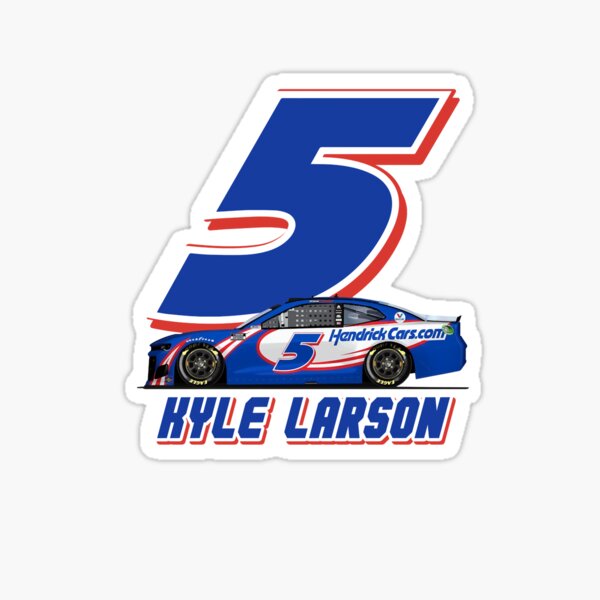 Hendrick Motorsports Kyle Larson #5 HendrickCars.com Every Day Is Race Day Black T-Shirt - BK - Small