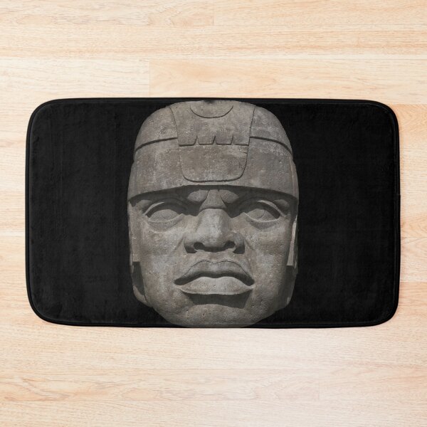 Item preview, Ancient Olmec Head  designed and sold by LifeSpice.