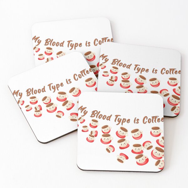Item preview, My Blood Type is Coffee designed and sold by raheel27.