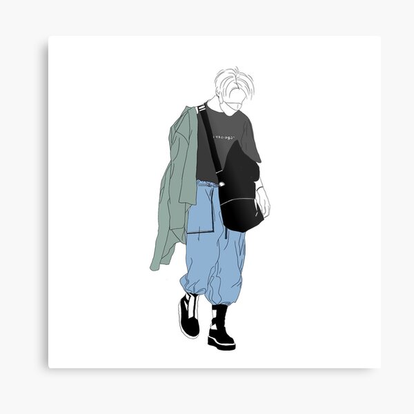 Jungkook Airport Fashion Poster for Sale by Nelliodas