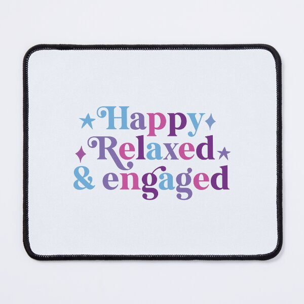 Item preview, Happy relaxed and engaged  designed and sold by hautehub.