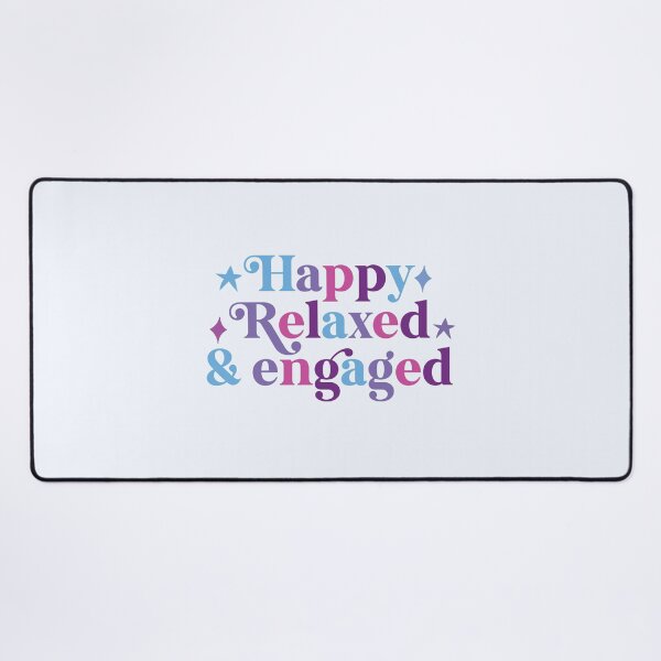 Item preview, Happy relaxed and engaged  designed and sold by hautehub.