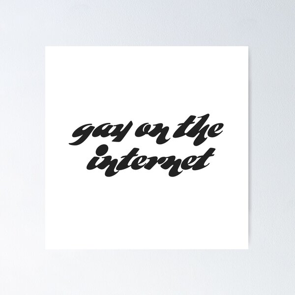 Item preview, gay on the internet designed and sold by rachherself.